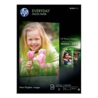HP Q2510A Fotopapier Glänzend DIN A4 200 g/m² Weiß 100 Blatt