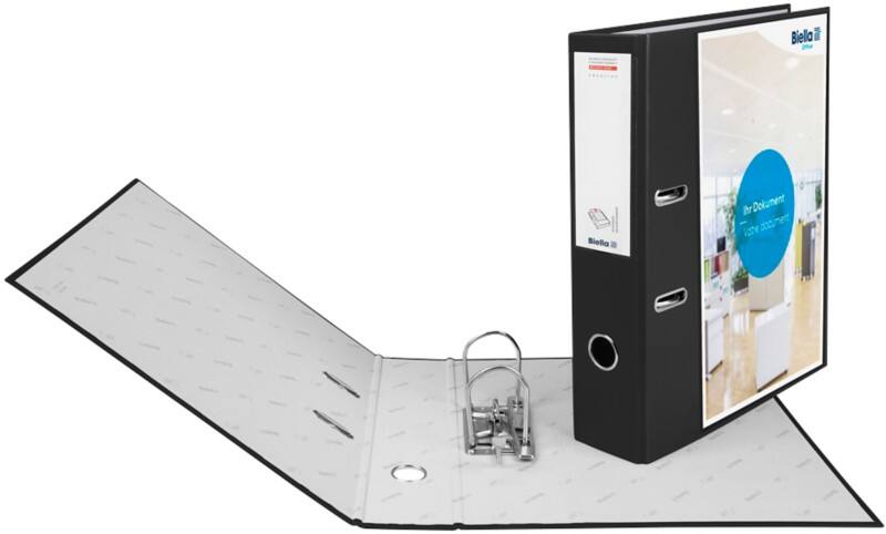 Biella Creative Breit Ordner A4 70 mm Schwarz 2 Ringe 10342702U Kunststoff
