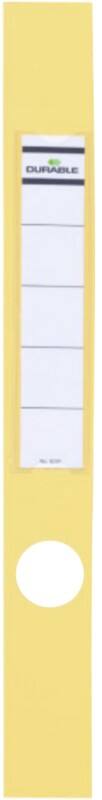 DURABLE ORDOFIX Selbstklebende Ordneretiketten 40 mm Gelb 10 Stück