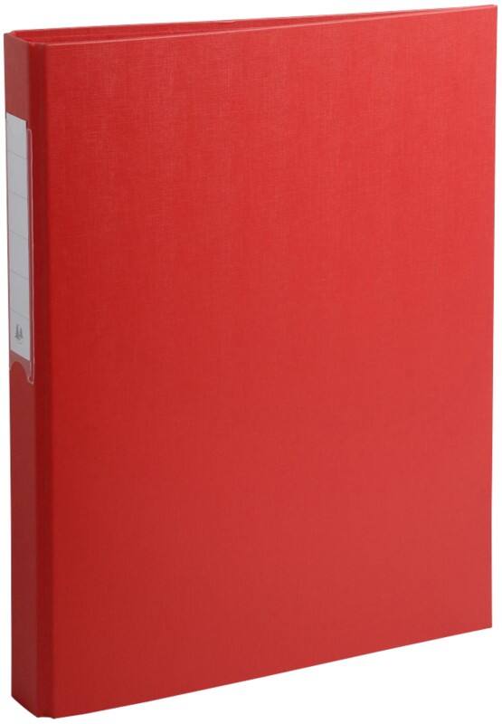 Exacompta Ringbuch A4 Polypropylen 2 Ringe 25 mm Rot