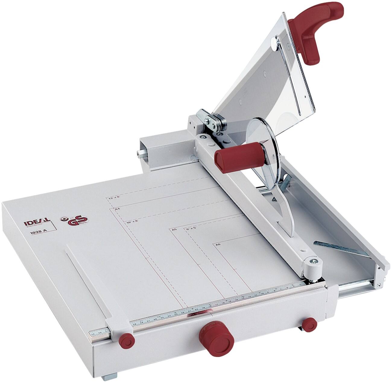 IDEAL Hebelschneidemaschine 1038 DIN A4 385 mm 50 Blatt