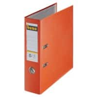 Bene No.1 Power Ordner A4 80 mm Orange 2 Ringe No.1 Power 291400 PP (Polypropylen) Glatt Hochformat