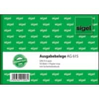 Sigel Ausgabebeleg AG615 DIN A6 quer 25 Blatt