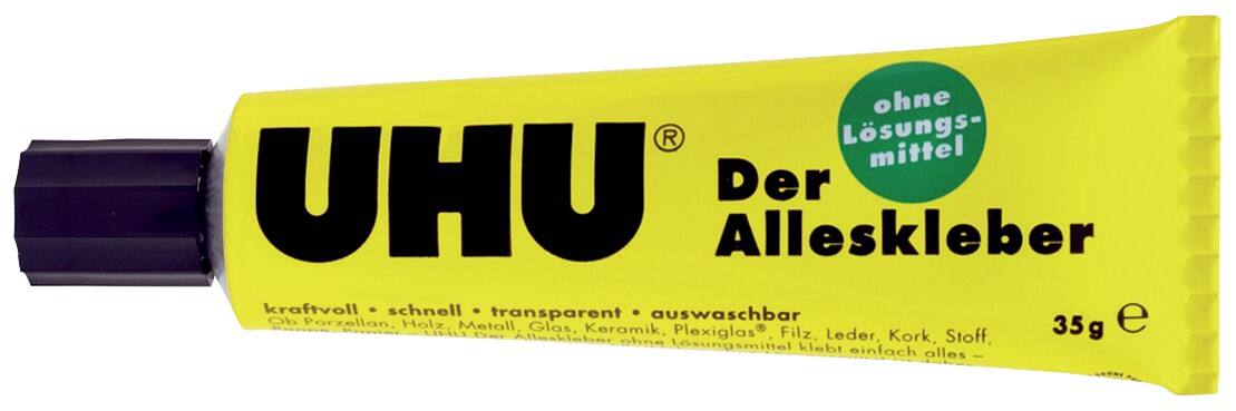 UHU Alleskleber Lösungsmittelfrei Transparent 35 g