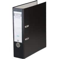 ELBA Rado Star Brilliant Ordner A4 80 mm Schwarz 2 Ringe Rado Star Karton, PP (Polypropylen) Matt