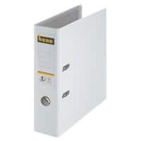 Bene No.1 Power Ordner A4 80 mm Weiß 2 Ringe No.1 Power 291400 PP (Polypropylen) Glatt Hochformat