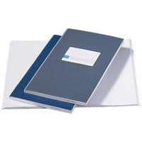 Jalema Notizbuch DIN A5 Liniert 16,5 x 21 cm Blau 100 Blatt