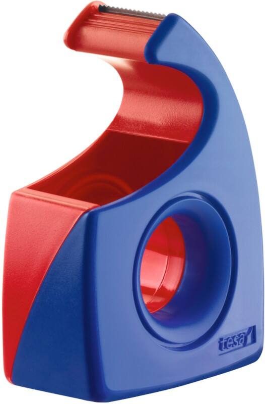 tesa Klebebandabroller tesafilm Easy Cut Blau, Rot 19 mm (B) x 10 m (L)