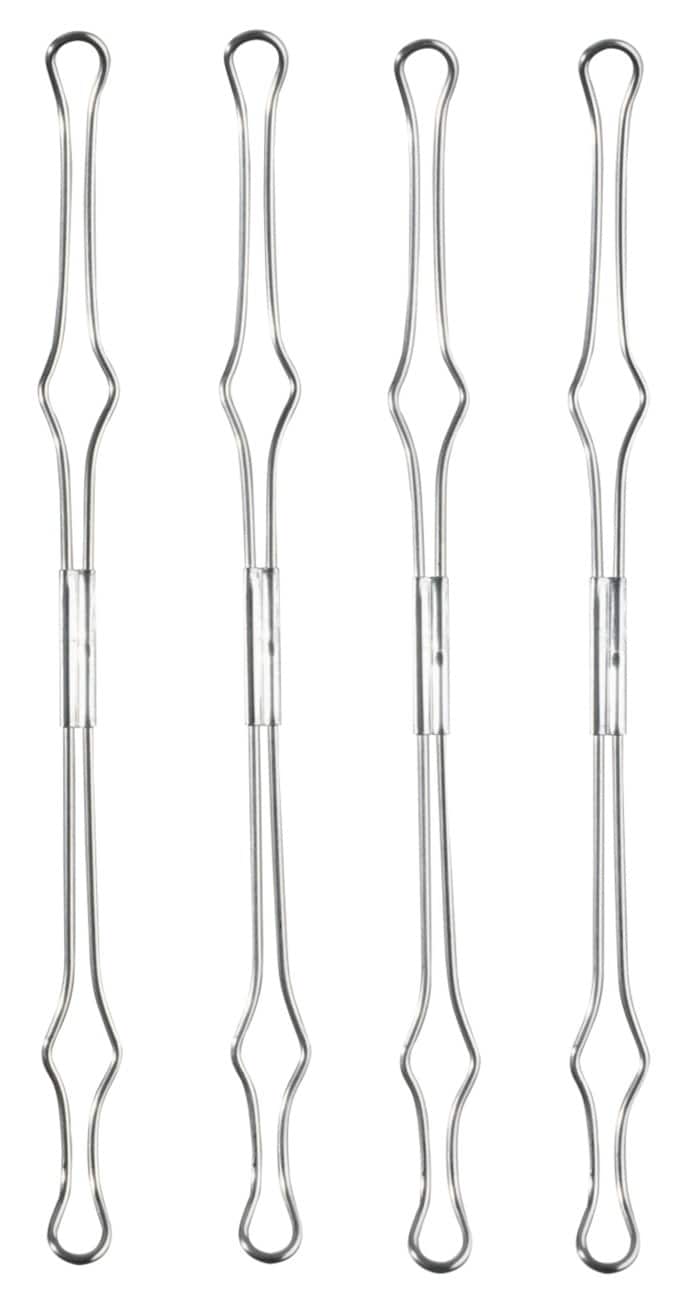 Leitz Draht-Niederhalter Silber 25 Stück