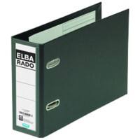 ELBA Rado Plast Ordner A5 75 mm Schwarz 2 Ringe PP (Polypropylen)