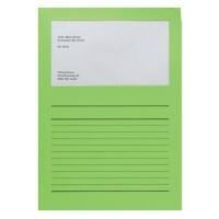 Elco Papiersichthüllen DIN A4 Intensiv Grün 120 g/m² Papier 100 Stück