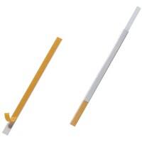 DURABLE Beschriftungsetiketten 8010-19 Transparent 20 x 1 cm 10 Stück