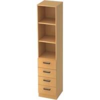Hammerbacher Regalschrank Future Buche 400 x 420 x 2.004 mm