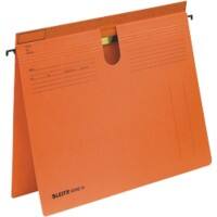 Leitz SERIE 18 Hängehefter 1814 A4 Behördenheftung und Kaufmännische Heftung V-Base 15 mm 250 g/m² Orange 100% Recycelter Manila-Karton