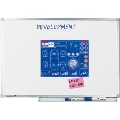 Legamaster Professional Whiteboard Emaille Magnetisch 300 x 120 cm