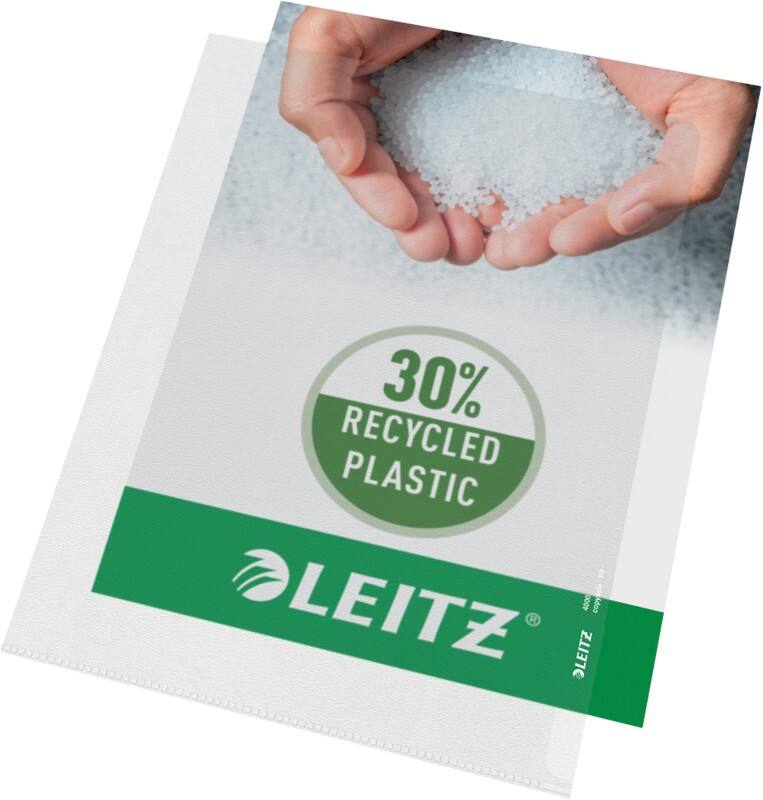 Leitz Sichthüllen Standard DIN A4 Polypropylen 130 Mikron Transparent 100 Stück