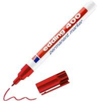 edding 400 Rundspitze Permanentmarker Fein Rundspitze 1 mm Rot Nachfüllbar