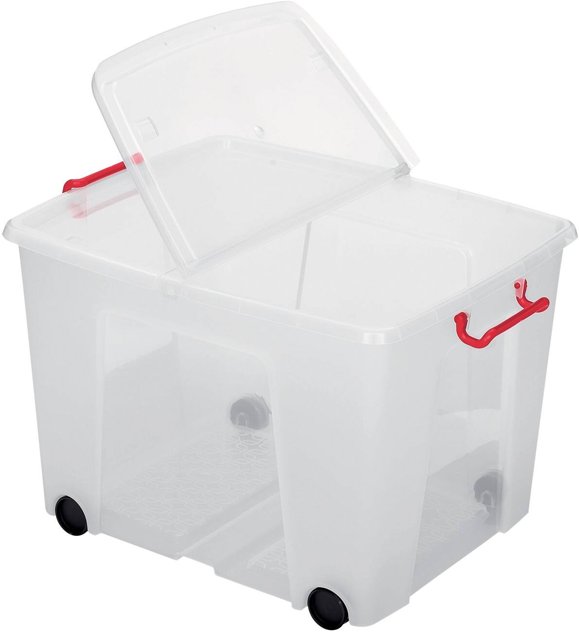 Office Depot Aufbewahrungsbox 4178277 75 L Transparent Kunststoff 48,5 x 60 x 40 cm