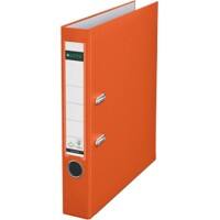 Leitz 180° Ordner A4 52 mm Orange 2 Ringe 1015 PP (Polypropylen) Glatt Hochformat