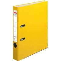 Herlitz Max.file maX.file Protect Ordner A4 55 mm Gelb 2 Ringe Pappkarton, PP (Polypropylen) Texturiert