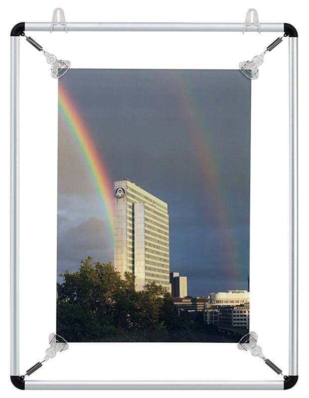 Franken A4 Spannrahmen Silber Aluminium BS1101 31 (B) x 39,7 (H) cm