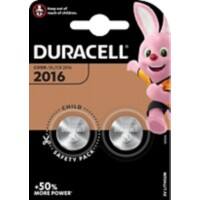 Duracell Knopfzellen CR2016 3 V Lithium 2 Stück