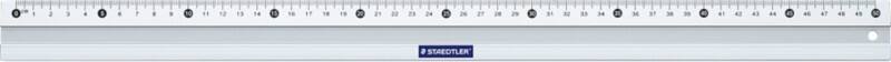 STAEDTLER Lineal Aluminium 50 cm
