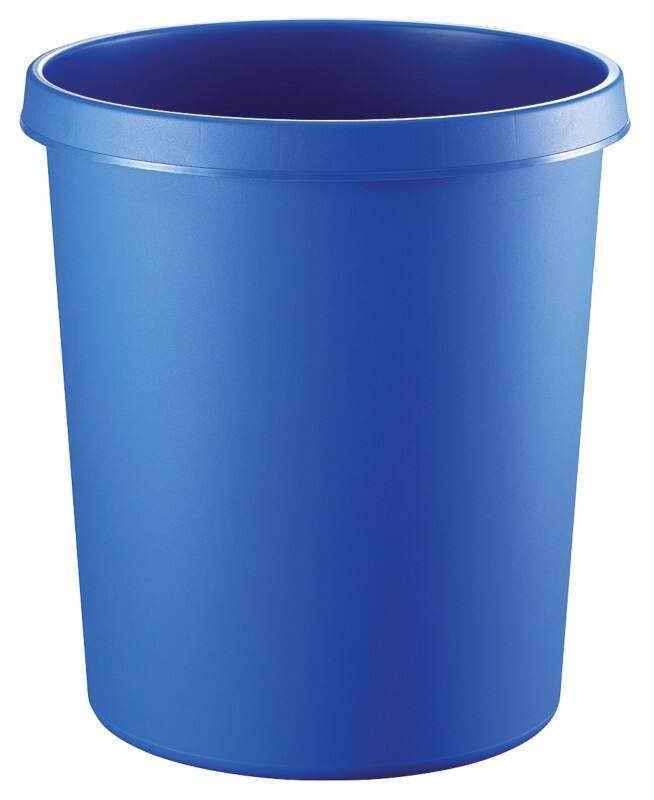 helit Papierkorb Polyethylen Blau 41 cm