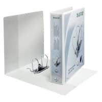 Leitz Präsentations-Ringbuch Graupappe, Folie DIN A4+ 2 Ringe 75 mm Weiß