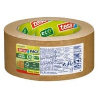 tesa Verpackungsklebeband tesapack Paper Braun 50 mm (B) x 50 m (L) Papier