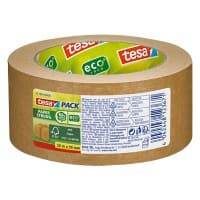 tesa Verpackungsklebeband tesapack Paper Strong Braun 50 mm (B) x 50 m (L) Papier