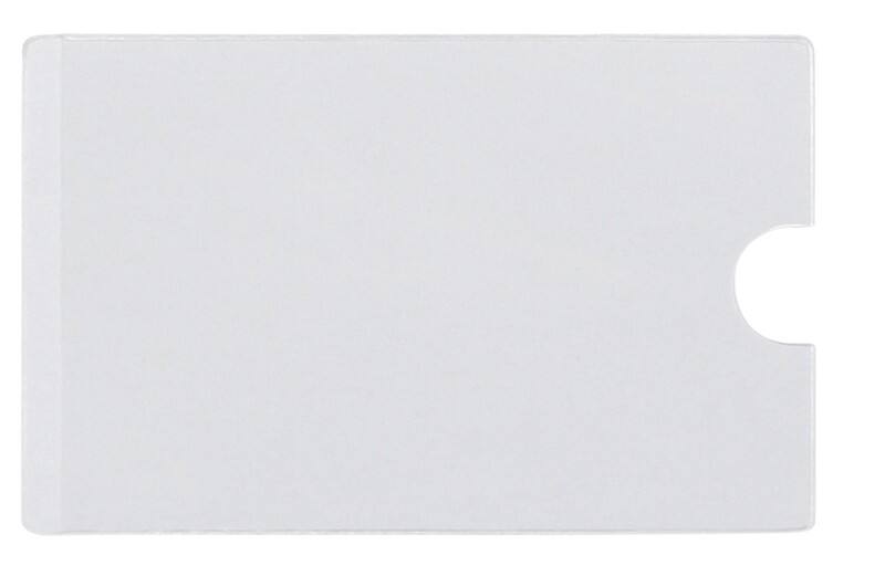 Djois Visitenkartentaschen 60X95 Transparent PP 6 x 9,5 cm 100 Stück