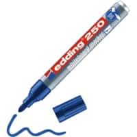 edding 250 Whiteboard-Marker Blau Mittel Rundspitze 1,5 - 3 mm