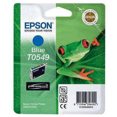 Epson T0549 Original Tintenpatrone C13T05494010 Blau