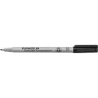 STAEDTLER Lumocolor Folienstifte Mittel Faserschreiber Schwarz 10 Stück