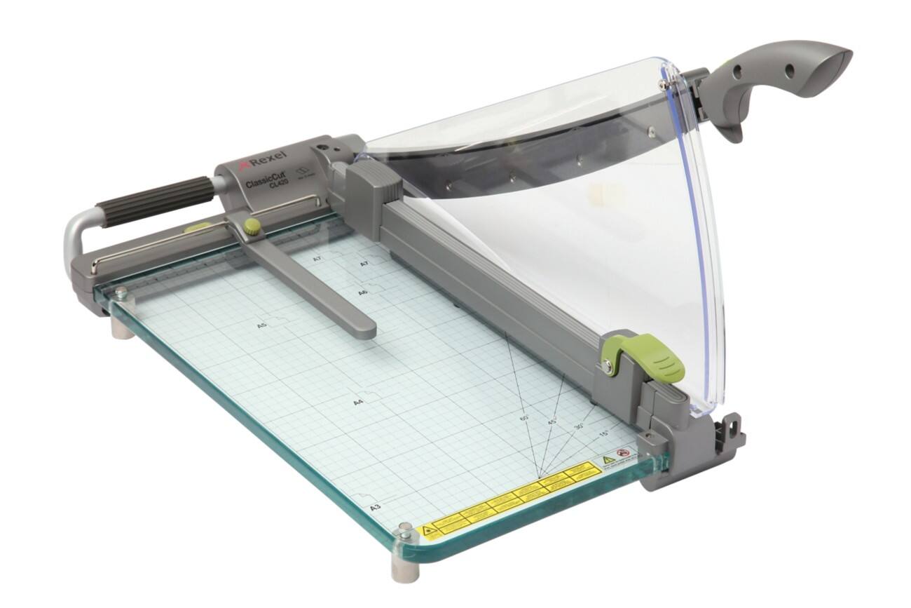 Rexel Laser-Hebelschneidemaschine CL420 DIN A3 467 mm 25 Blatt