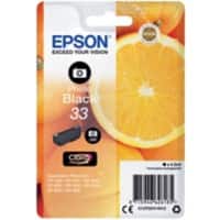 Epson 33 Original Tintenpatrone C13T33414012 Foto Schwarz