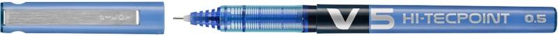 Pilot Hi-Tecpoint Nicht einziehbar Tintenroller Blau 0.3 mm Fein Nadelspitze Nicht Nachfüllbar