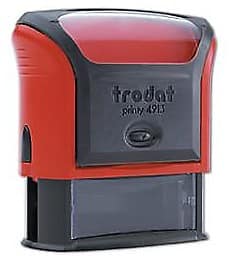 Trodat 4913 Textstempel Printy Rot