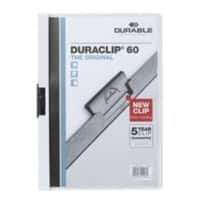 DURABLE Duraclip Klemmmappe 60 Blatt A4 Weiß