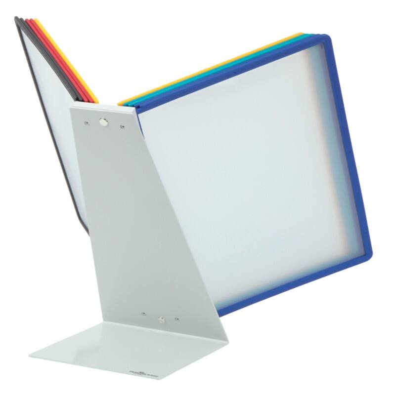 DURABLE VARIO Sichttafelsystem 20 Flächen A4 Metall Farbig sortiert