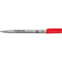 STAEDTLER Lumocolor Non-Permanent  Folienstifte Mittel Faserschreiber Rot 10 Stück