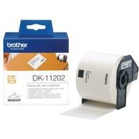 Brother DK-11202 Authentic Versandetiketten Selbstklebend Weiß 62 x 100 mm 300 Labels