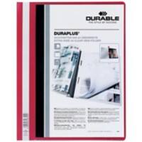 DURABLE DURAPLUS Schnellhefter 257903 A4+ PVC (Polyvinylchlorid) 24 (B) x 31,1 (H) cm Rot