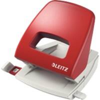 Leitz NeXXt Locher 5005 2-fach 25 Blatt Rot