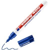 edding 400 Rundspitze Permanentmarker Fein Rundspitze 1 mm Blau Nachfüllbar