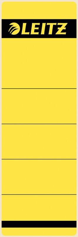 Leitz Selbstklebende Rückenschilder 1642-00-15 Gelb 61,5 x 192 mm 10 Stück