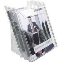 DURABLE Combiboxx A4 Prospektständer Wandmontiert Transparent UNKNOWN 25,5 x 9 x 32,5 cm 3 Stück