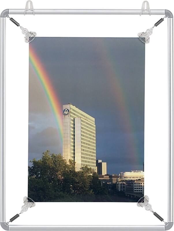 Franken A1 Spannrahmen Silber Aluminium BS1104 69,4 (B) x 94,1 (H) cm