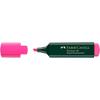 Faber-Castell Superfluorescent Textliner 48 Textmarker Pink Mittel Keilspitze 1 - 5 mm Nachfüllbar